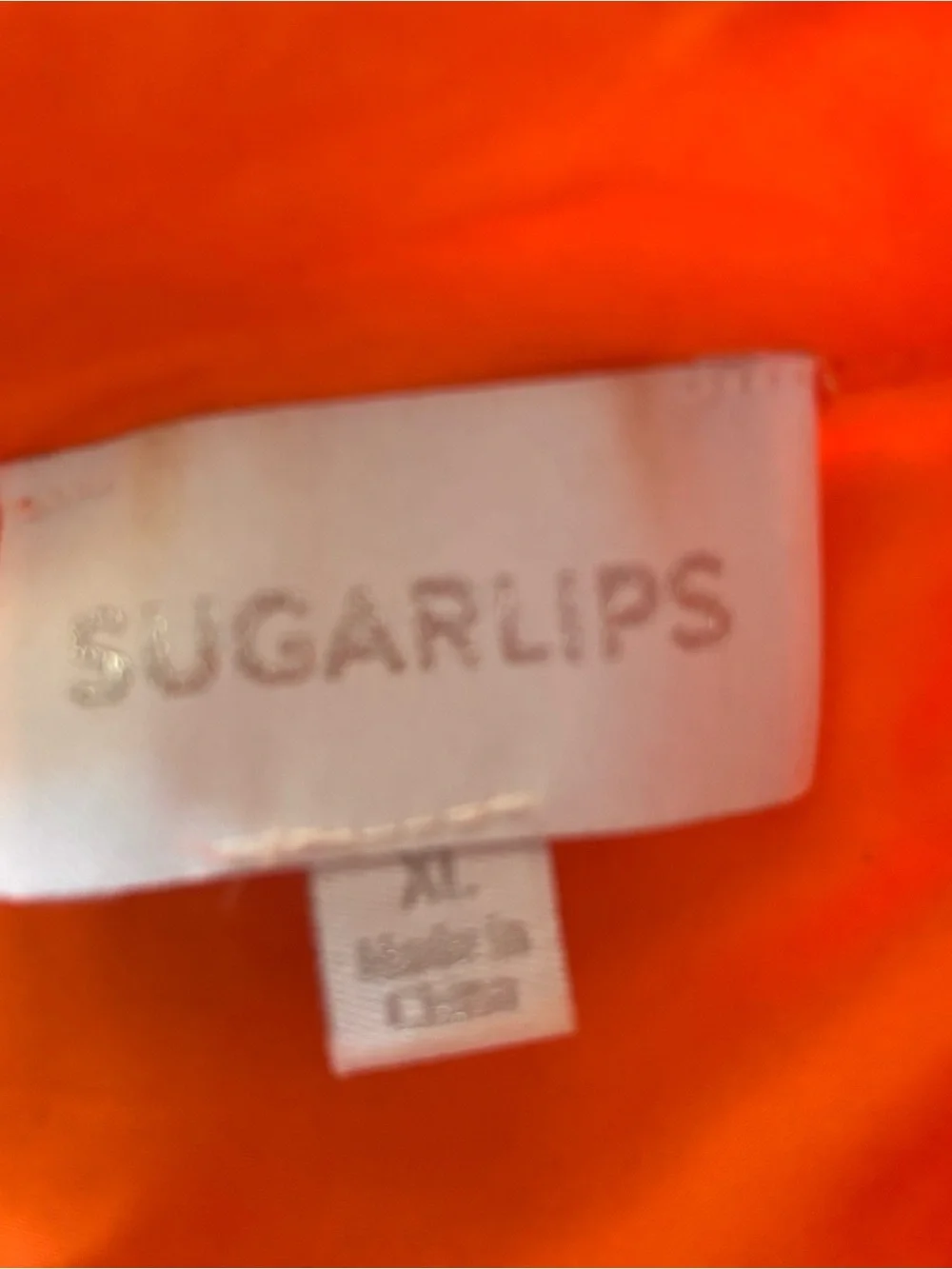 Sugarlips Colorblock Orange and Pink Maxi Dress - Picture 3 of 3